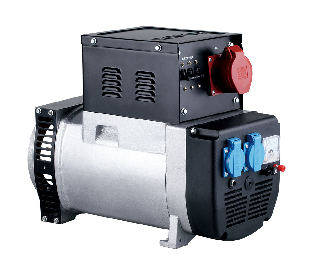 3KW To 8KW Double Bearing Dynamo Alternator High Output Alternator AC Single-phase Alternator