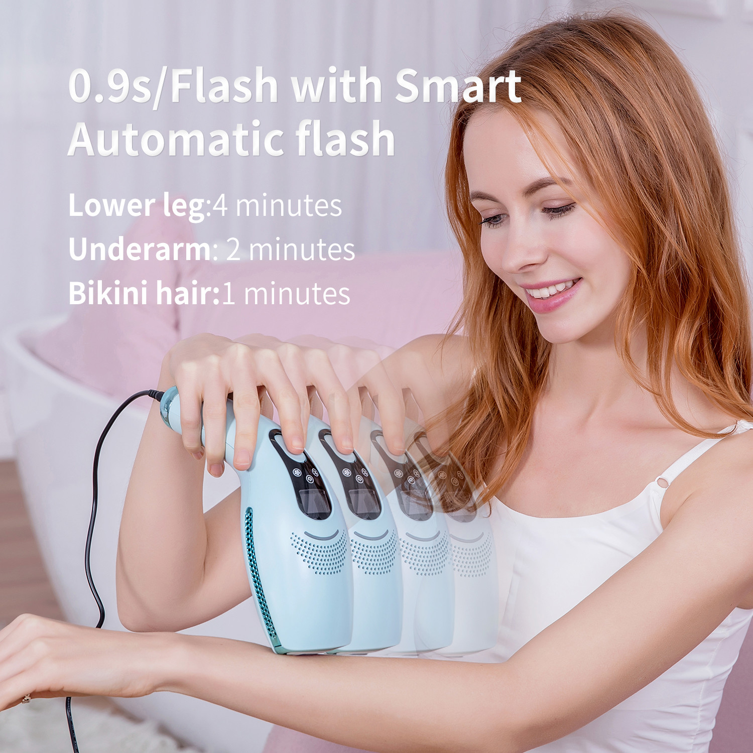 560nm Home IPL Hair Removal Machine Deess Face Hair Removal For Women At Home