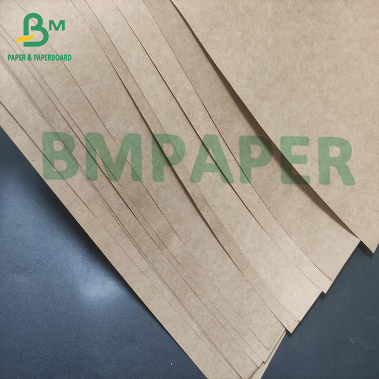 80gsm Semi Extensible Sack Kraft Paper For Cement Bags Packaging