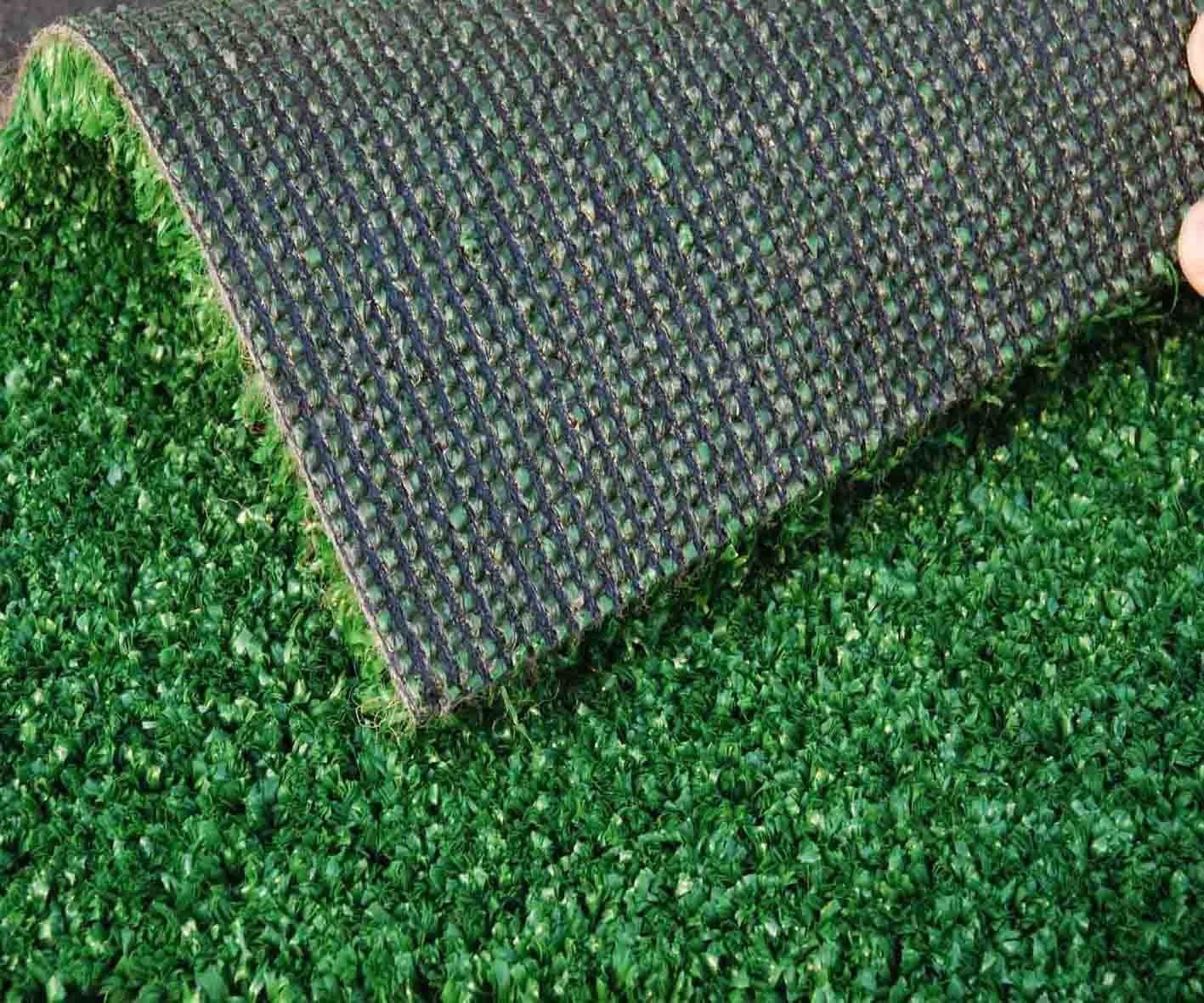 PP Backing Golf Artificial Grass 266 Stitches/M For Outdoor Usage Or House Floor With High Density