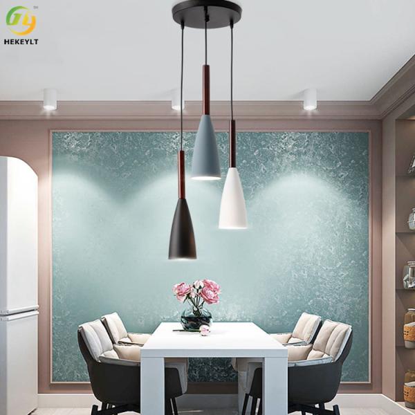 E26 Aluminium Grey Black White Nordic Pendant Light For Hotel/ Living Room /