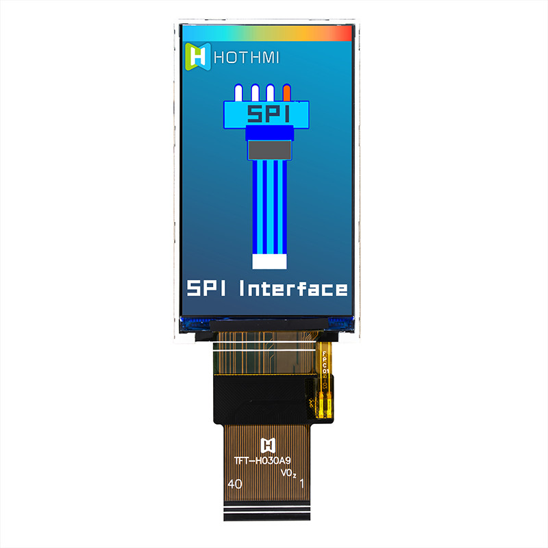 3.0 Inch IPS 360x640 ST7701 Portrait TFT Display Panel SPI For Handheld Devices