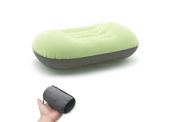 Quality 0 . 15KG Inflatable Head Pillow , Blow Up Head Pillow With Storage Bag for sale