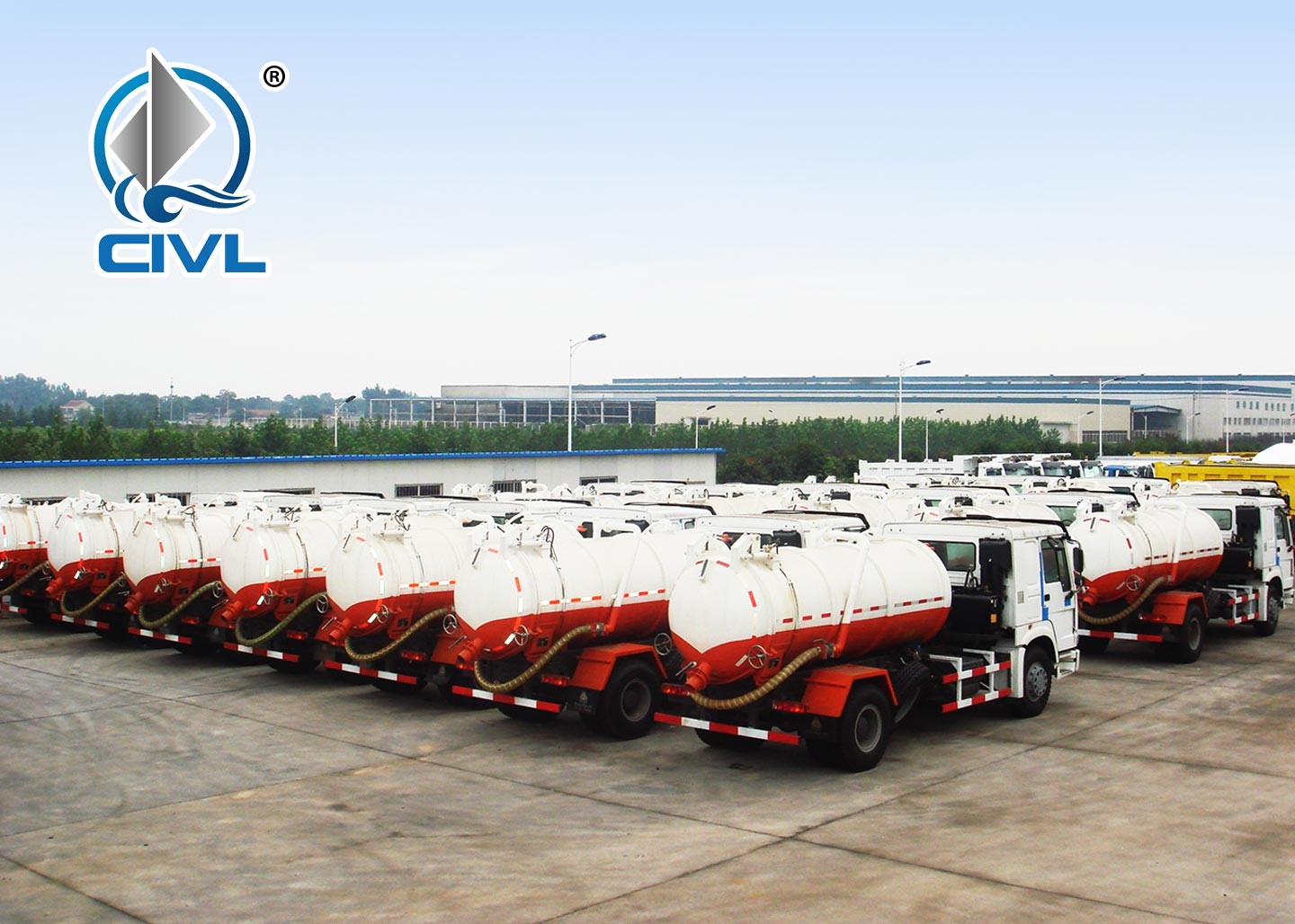 New Light Type 5 - 6CBM LHD 4X2 Sewage Suction Truck Sinotruk Howo7, Combination Sewer Cleaning Truck