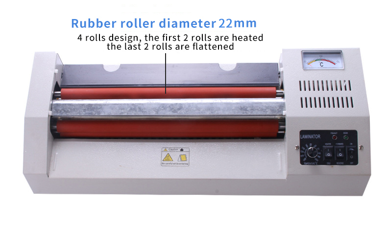 Fast 600mm/min Laminating Speed A4 A3 Thermal Manual Laminator for Home Office School