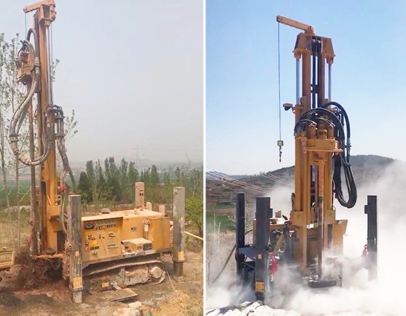 89kw 400m Hydraulic Water Well Drilling Rigs For Engineering