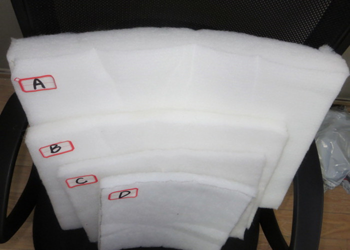 Industrial Filter Press Cloth , PTFE P84 Polyester Nonwoven Needle Filter Fabric
