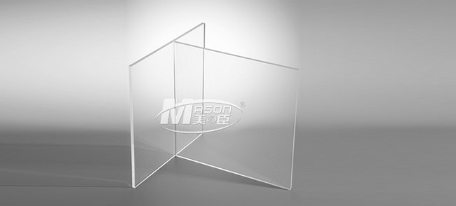 Laser Dot LED Acrylic Light Guide Plate 20mm LGP PMMA For LED Light Box