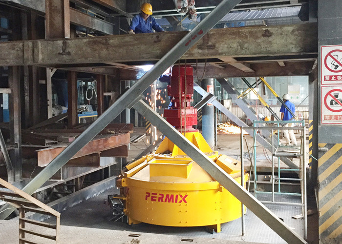 PMC Heavy Duty 1125L Planetary Concrete Mixer Refractory Materials CE Certification