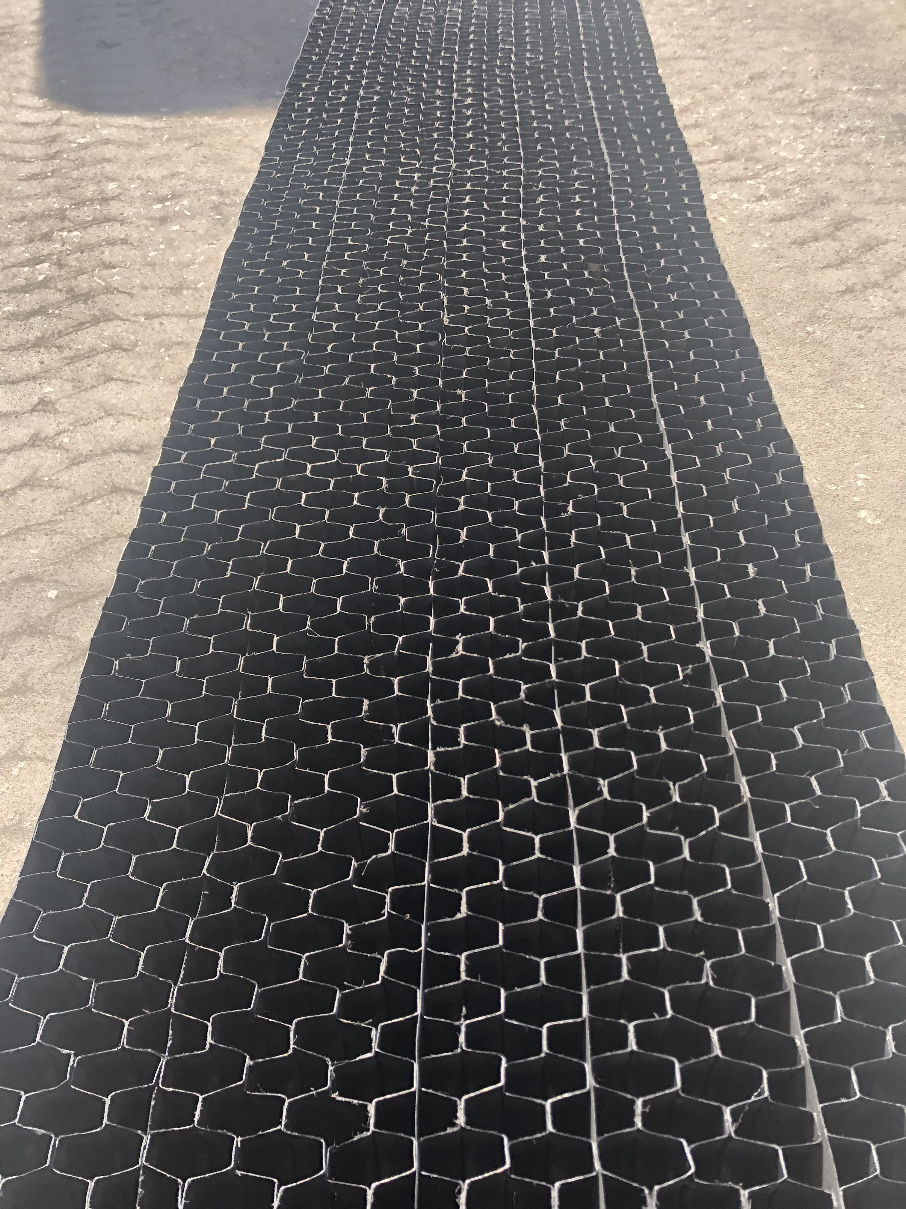 Cross Flow Wave PVC Drift Eliminator PVC Fill For Cooling Tower