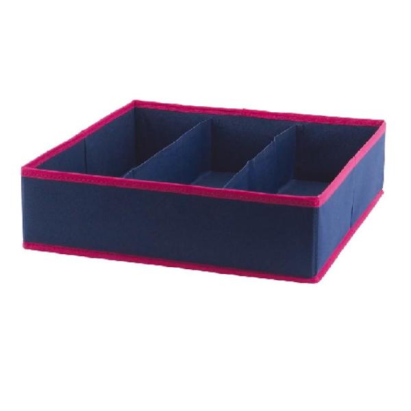 Quality 14.17x14.17x3.93" 3 Cell Foldable Drawer Organizer for sale