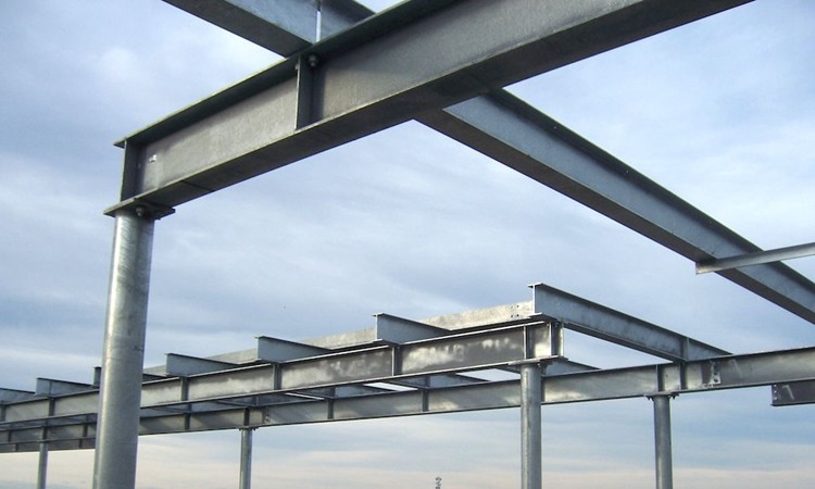 Structural Prefabricated Steel Structure Building Q345B Steel
