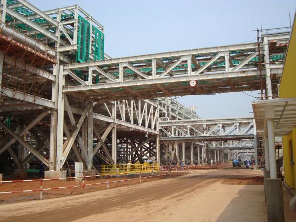 Welding, Braking, Rolling And Electric Galvanized, Painting Structural Steel