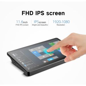 11.6 Inch Windows All In One Industrial PC Touch Screen With 12V 2.4A Adaptor