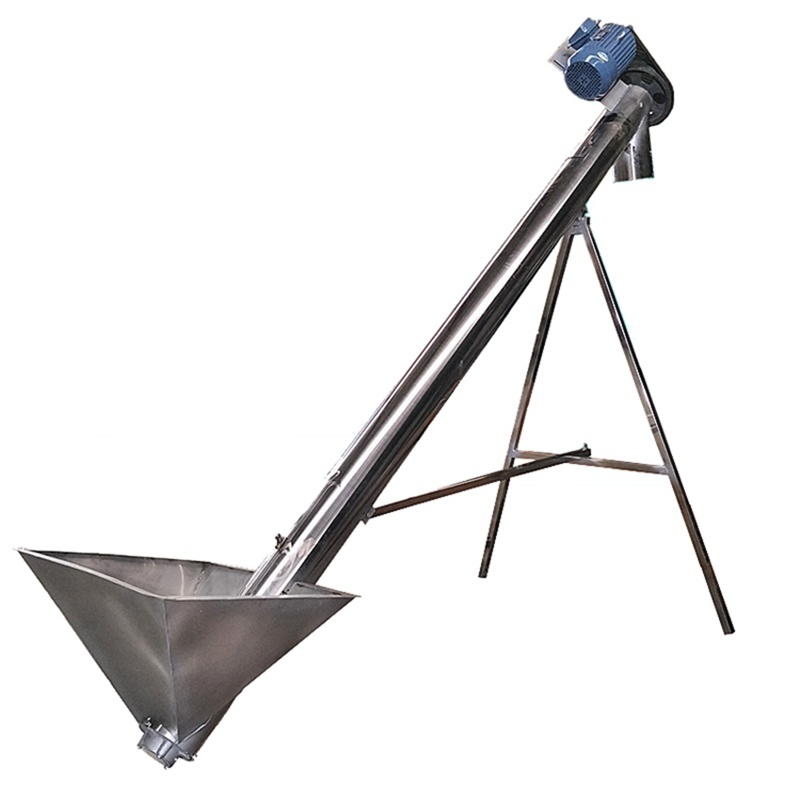 OEM Custom Spiral Conveying Equipment Auger Conveyor Machine Screw Auger Conveyor