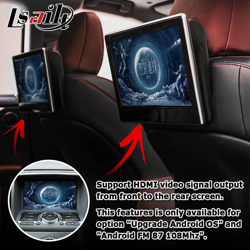 Toyota Land Cruiser LC300 upgrade factory style Android video interface carplay android auto