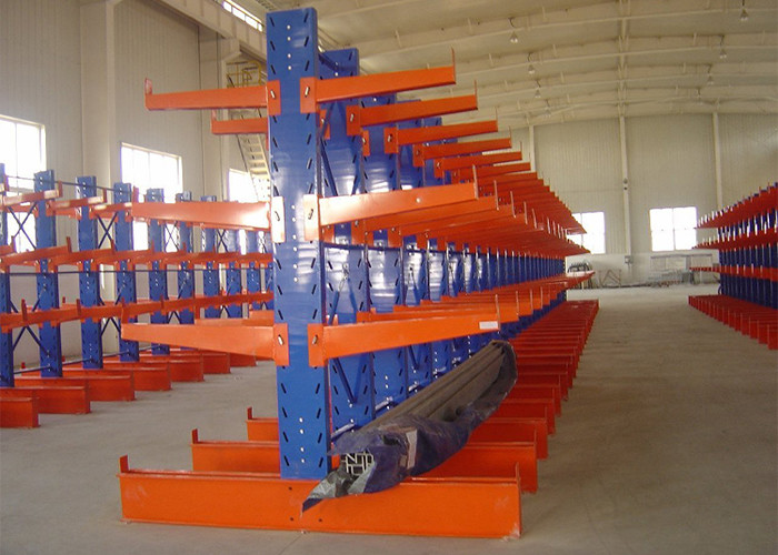 Custom Design Heavy Duty Cantilever Racking Multi Layers Shelving Steel Q235