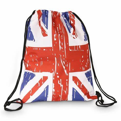 Waterproof Nylon Polyester Small Nylon Drawstring Bags Pouch Backpack Gymsack