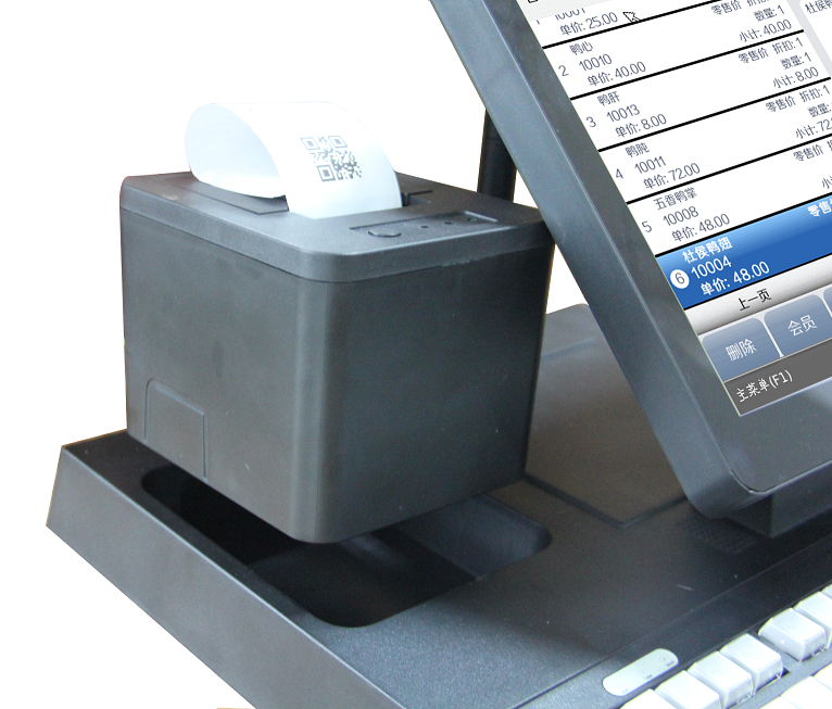 380Plus 12.1/14 Inch Cash Register with 4GB RAM 58mm Thermal Printer and 405mm Cash Drawer
