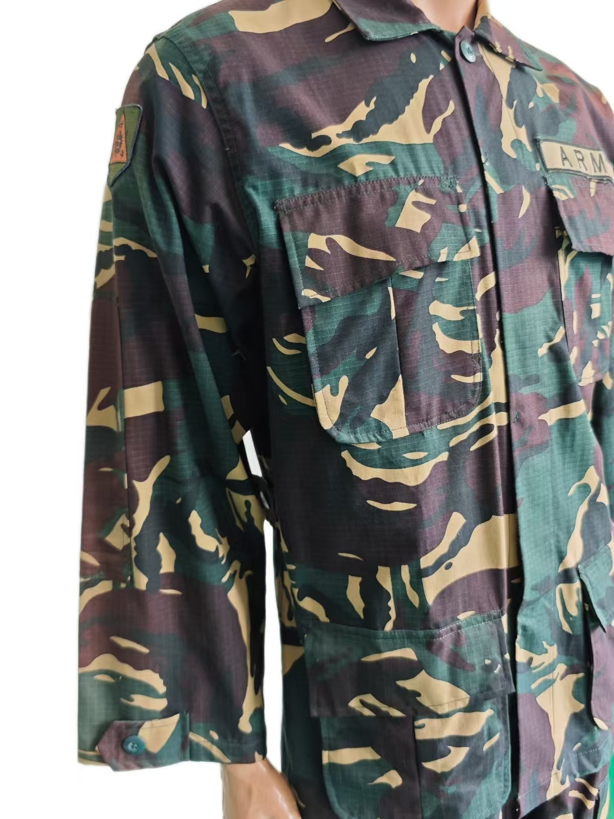 Tactical BDU Camo Field Uniform (65/35 Poly-Cotton Blend)