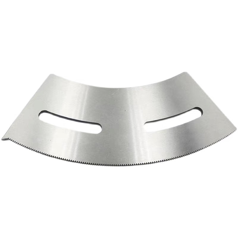 SKD-11 Corrugated Board Slotting Knife OEM / ODM Arc Shaped Carton Box Machine Serrated Slotter Blade