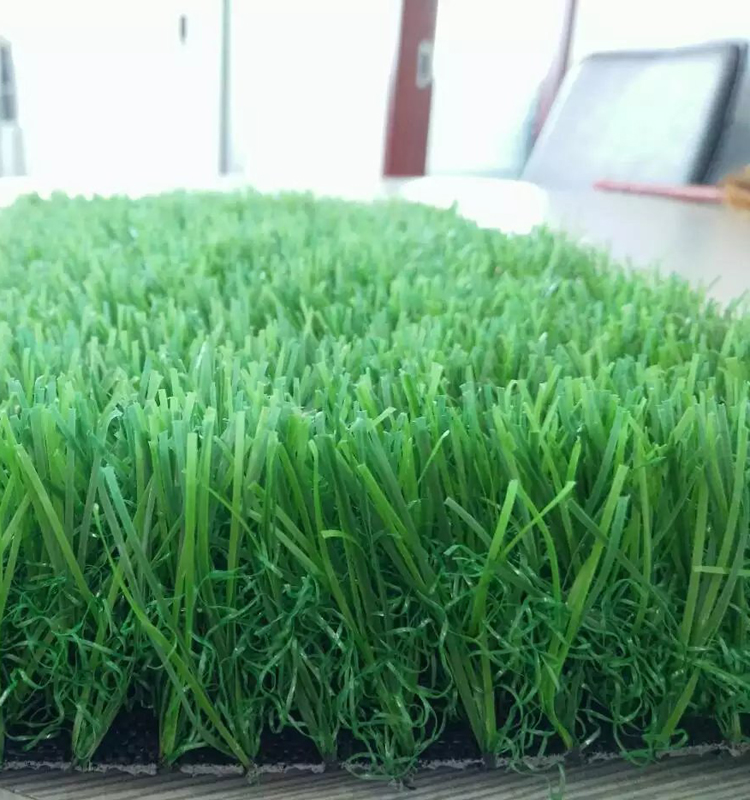 35mm Football Synthetic Grass Field / Small Size Fake Lawn Turf 14000dtex