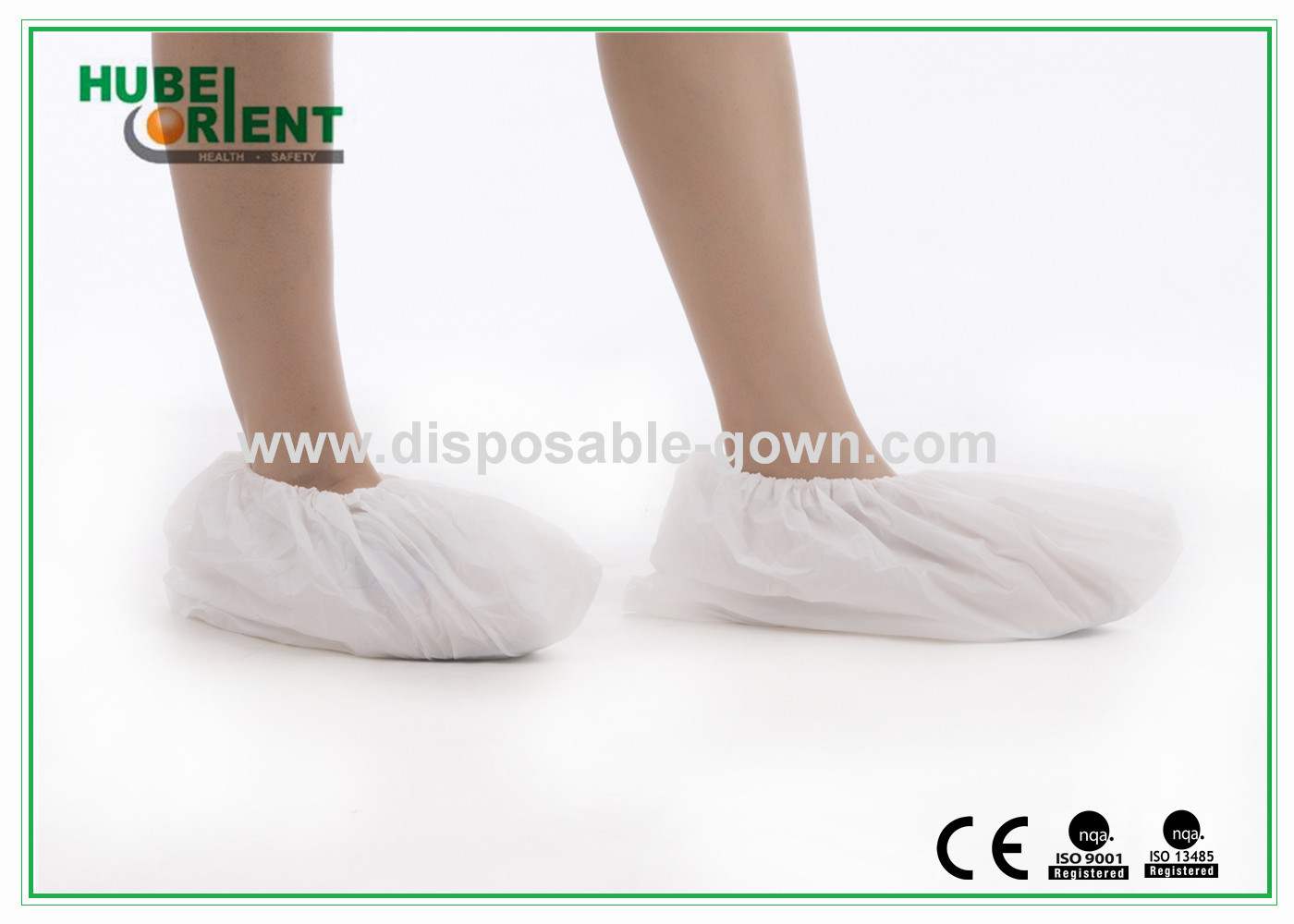 Non Stimulating Anti Dust Disposable CPE Shoe Covers
