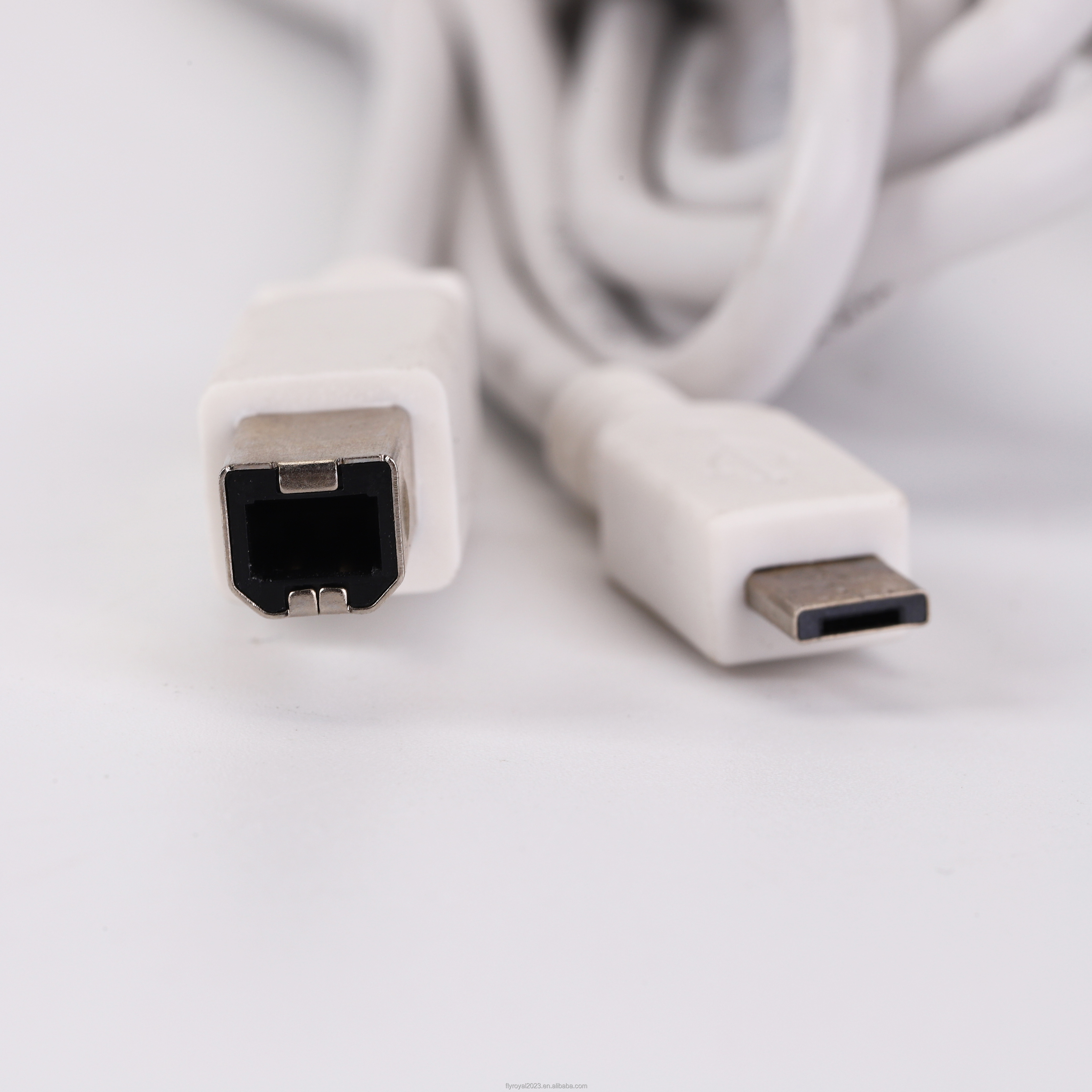 Customized Micro USB Cables 2.0 USB B Male To Right Angle Fast Charging Cable