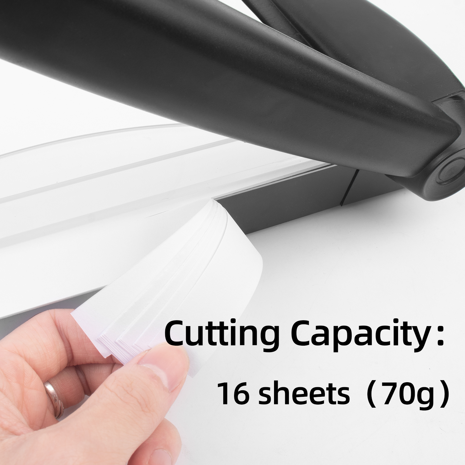 ZEQUAN 12" Paper Cutting Trimmer with 10 Sheet Capacity Cutting size A4/330x320mm