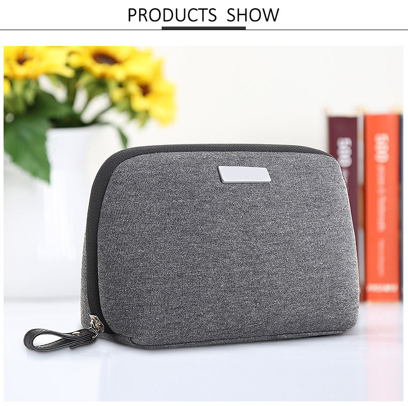 Zipper Portable Waterproof Small Gift Neoprene Cosmetic Bag
