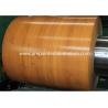 Buy cheap Alumium Alloy 3105 H24 Wooden Pattern PPAL Color Coated Aluminum Coil Pre from wholesalers