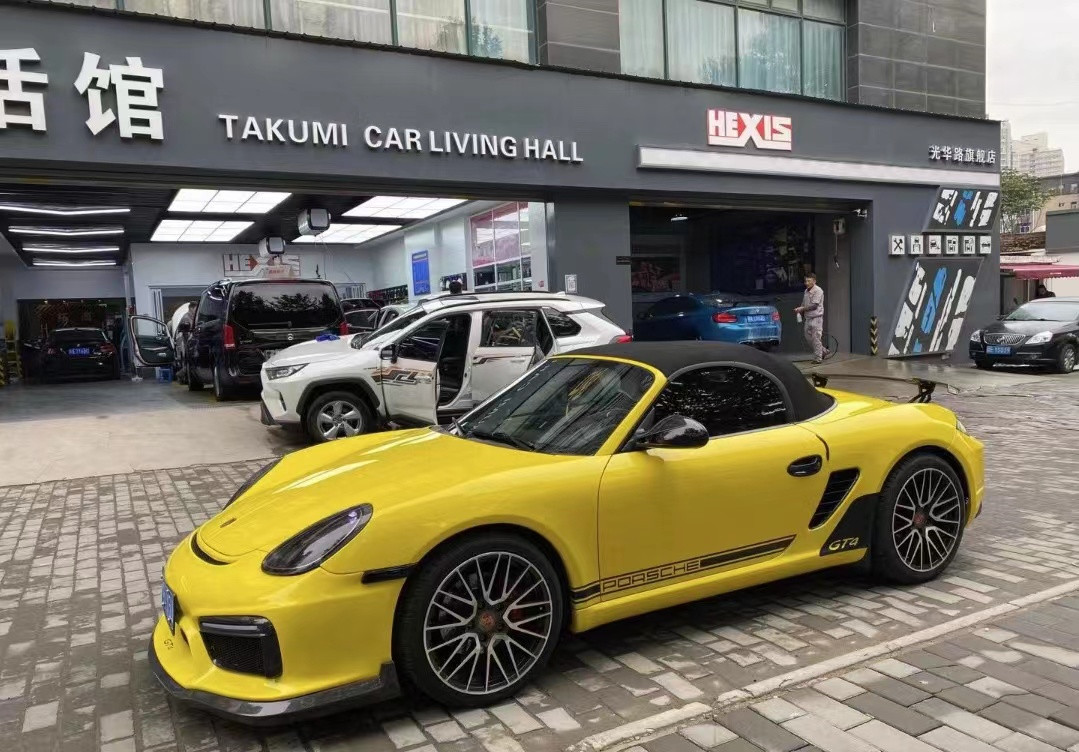 Products Sell Like Hot Cakes 987Cayman Body Kit GT4 Style Front and Rear Bumper Spoiler 2006-2012