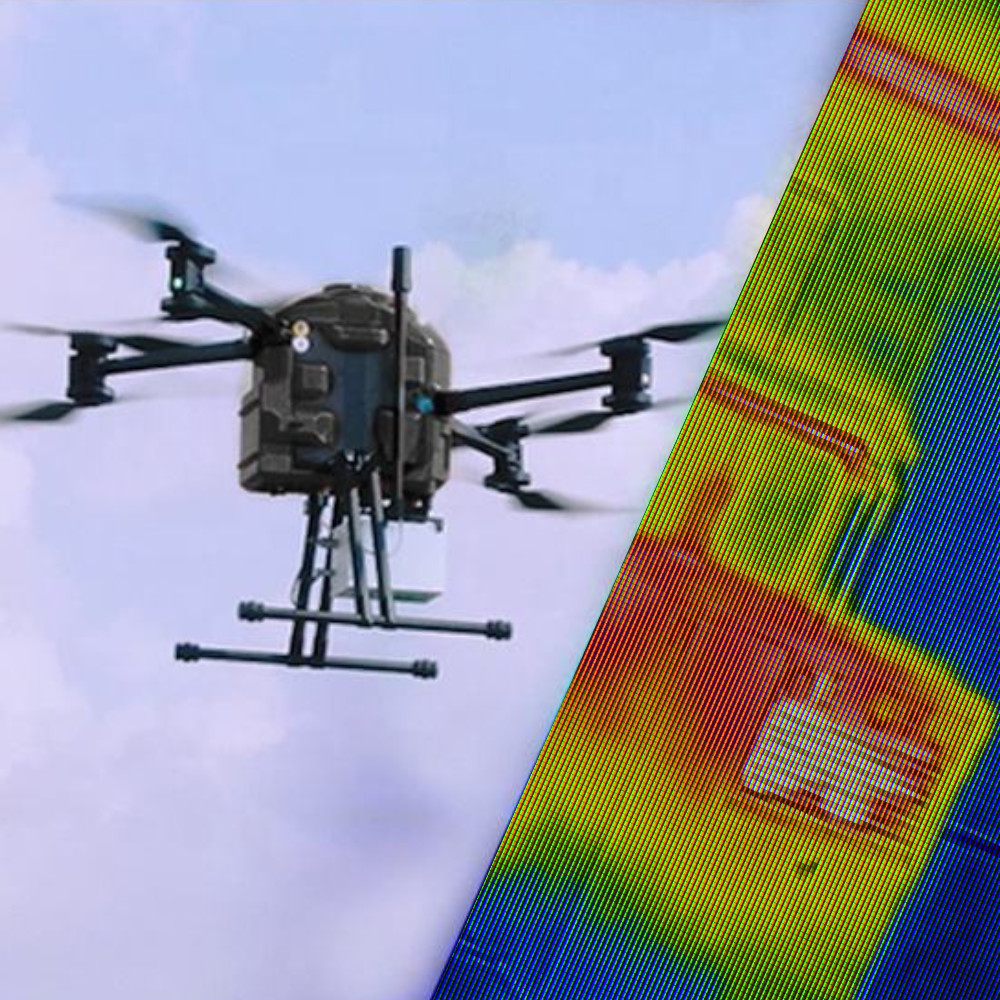 Centimeter Level Positioning 6000m Ceiling High Altitude Long Endurance Drone 30m/S 90minute HXN1-B