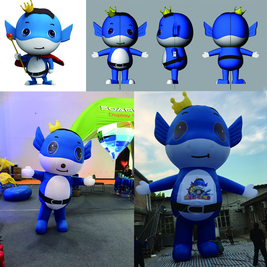 2023 Hot sale sky advertising inflatable mega air balloon with personalized logo for advertising