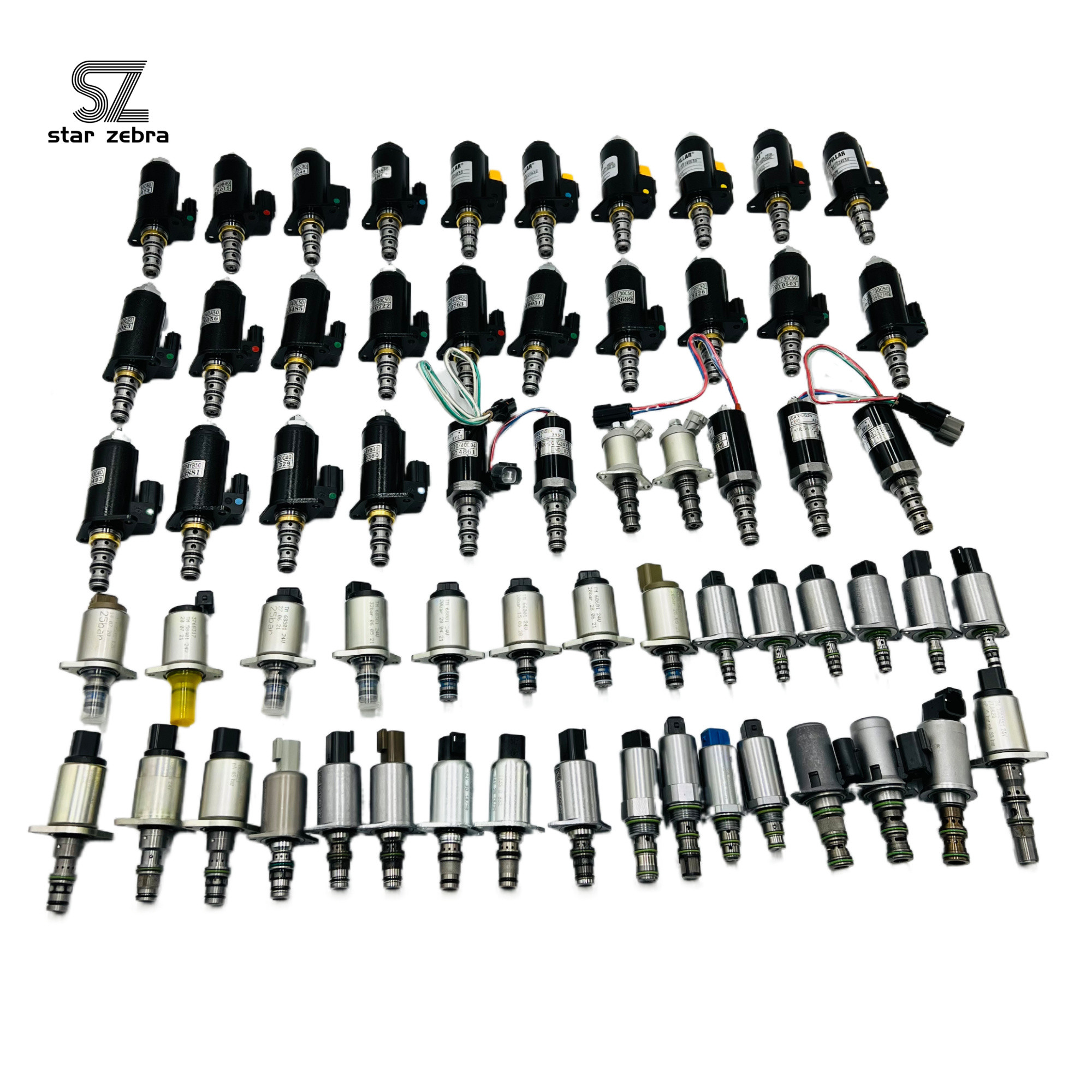 40E30-701A Caterpillar Excavator Solenoid Valve E320B E325B