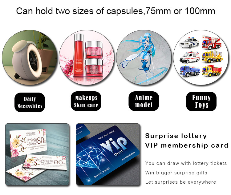 Factory Wholesale Top Quality Coin Operated Magic Box Egg Vending Machine Capsule Toy Vending Machine Gacha Vending Mach