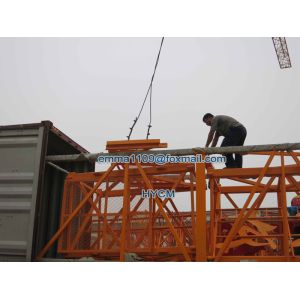China TC5013 Topkit Tower Crane Fixed with Hammer Head Type 5t Load Parameter on sale