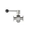 Buy cheap 304 316L Hygienic Butterfly Valves ASME BPE AISI With Thread And Weld Connection from wholesalers