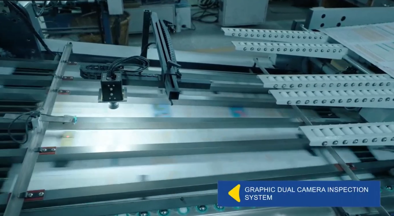 Dual Camera Inspection System Leaflet Pharma Code 2D Code Pattern Presence