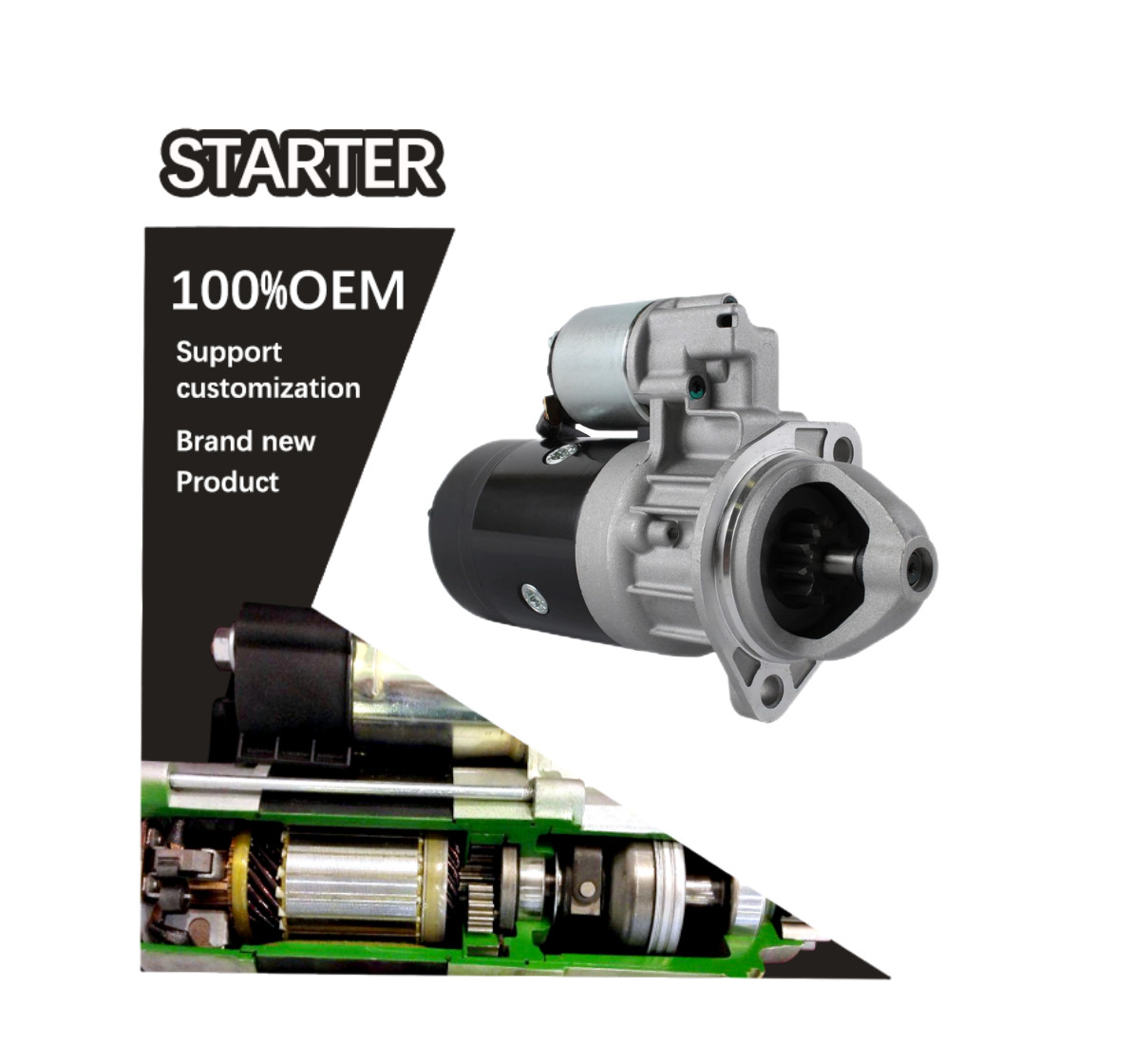 12V 11T CW STARTER 0001218172, 0001218772, 0001223002 0118-0995KZ, 118-0180, 118-0995 1180180, 1180995 IS1072 5990594,
