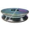 Buy cheap Blue White Steel Roller Wheel Blue White Zinc Plating Custom Machined Parts from wholesalers