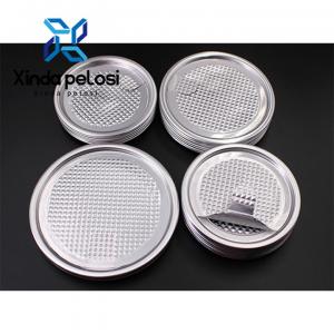 China Can Foil Pans Aluminium Seal Easy Open End Aluminum Foil Peel-Off Lids on sale