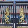 Buy cheap Security Rolling Wrought Iron Gate Doors Residential Outdoor 10 Gauge from wholesalers