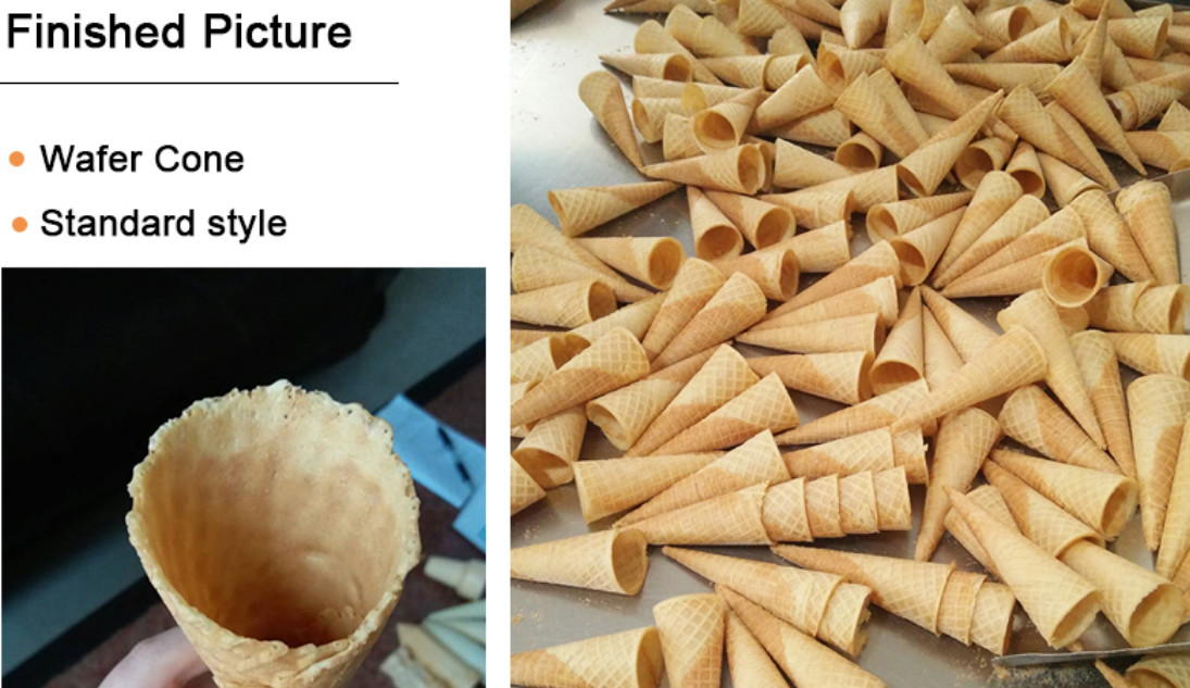 Automatic Chocolate Egg Roll Biscuit Making Machine Soft Wafer Biscuit Machine