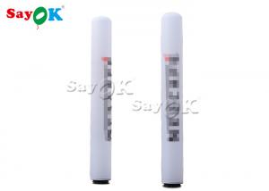  0.63x5mH  Inflatable LED Light Columns For Events / Stage Decoration Manufactures