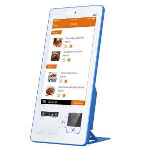 15.6 Inch Self Service Order Kiosk , Online Self Ordering Kiosk For Restaurants