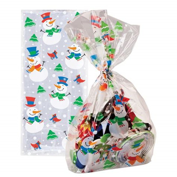 Best Selling Christmas Bag Candy Treat Bag Christmas Drawstring Bag