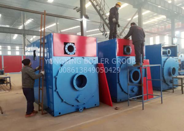 PLC Control Industrial Gas Fired Steam Boilers , Natural Gas Boiler For Palm Oil