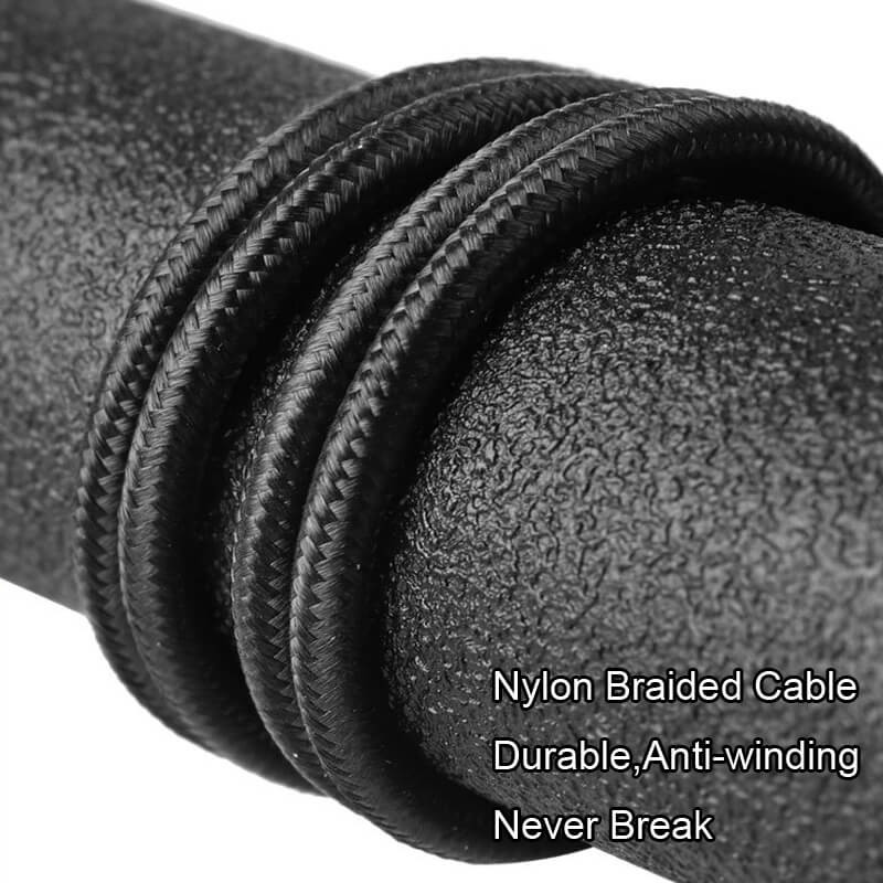 18W 20W Type C To Lightning Cable Nylon Braided Mobile Data Cable