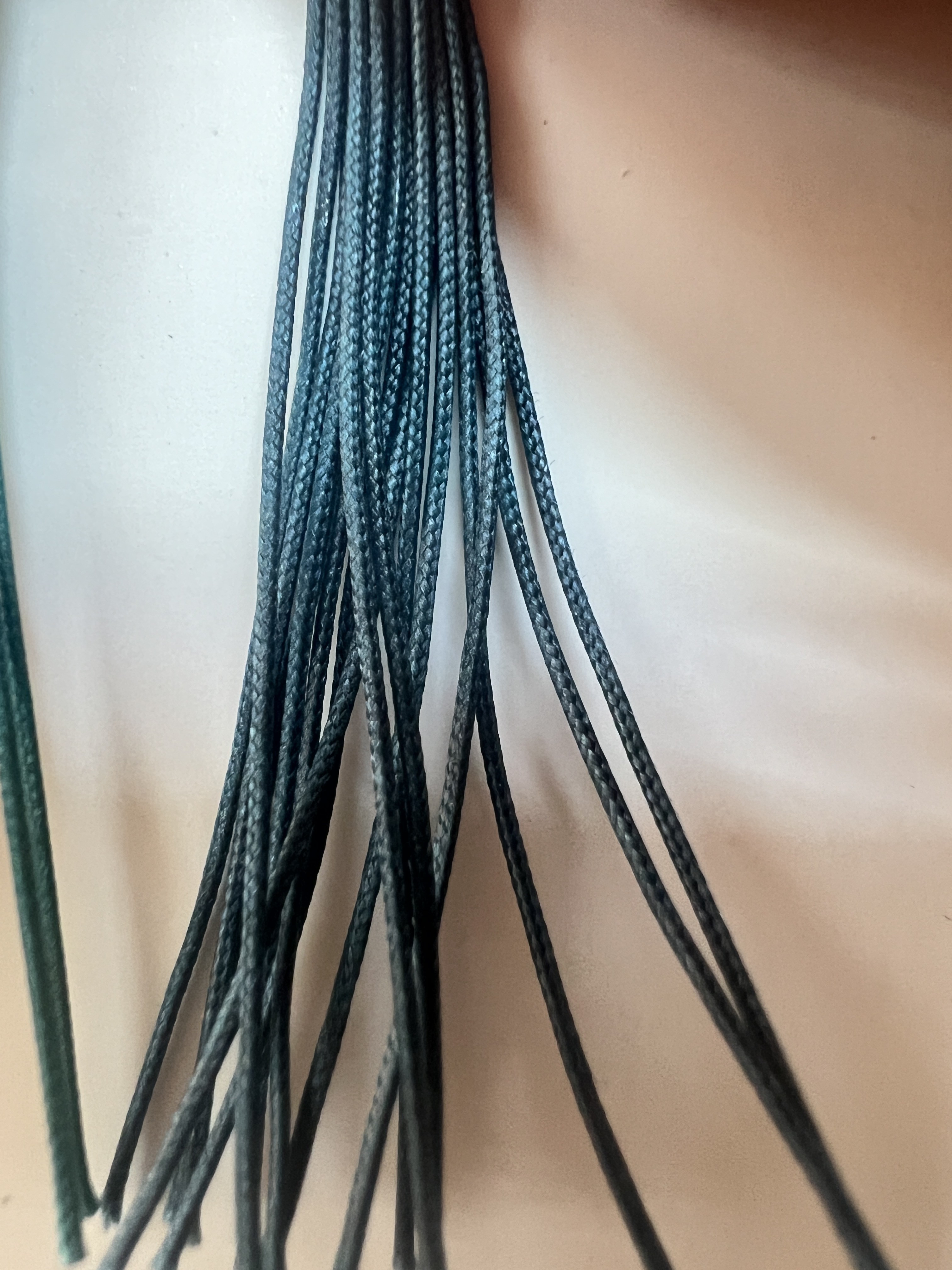 Coating Yarn Factory PVC Stirling Coated Yarn Customize Coating Materials Waxed Thread